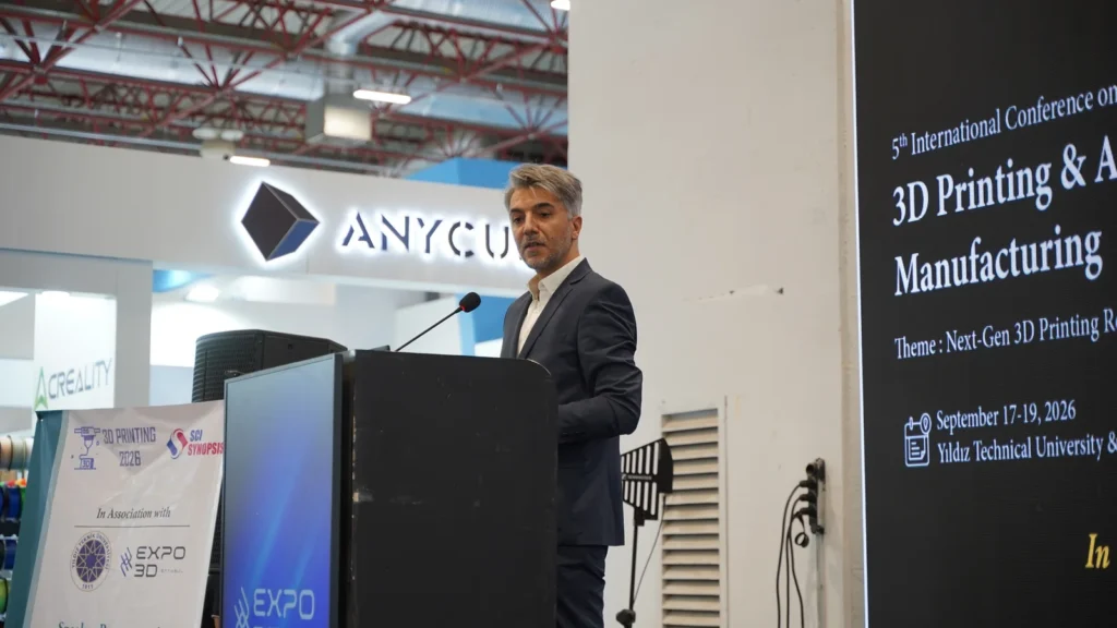 EXPO3D İstanbul Fuarı açılışı ve sergilenen üç boyutlu yazıcı modelleri