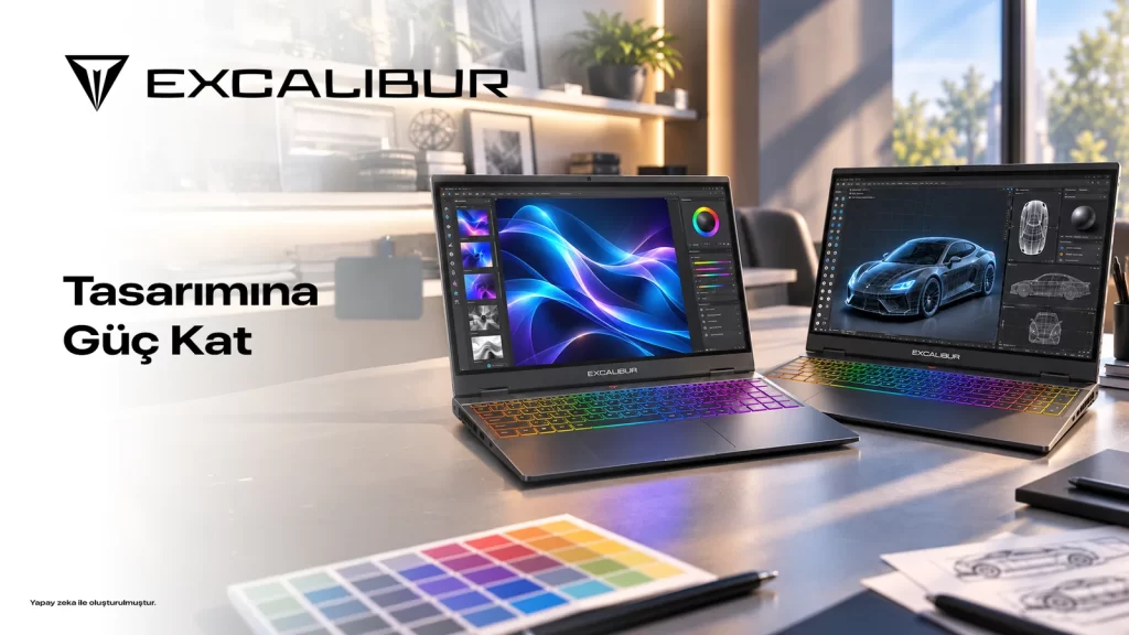 Tasarımcılar için geliştirilen Casper Excalibur G915 ve G920 dizüstü bilgisayar modelleri