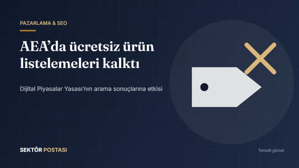 Kaldırılan ücretsiz ürün listelemelerini temsil eden çarpı işaretli fiyat etiketi