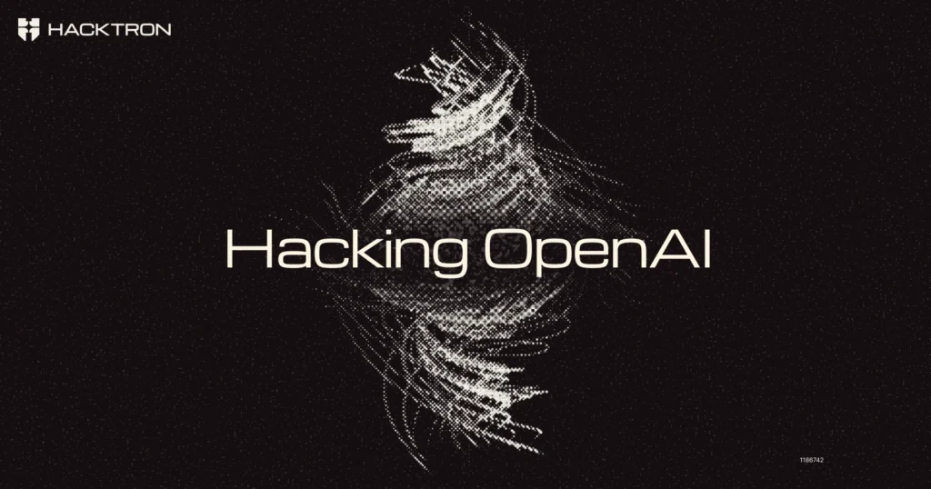 Hacktron AI’ın OpenAI sistemlerine yönelik güvenlik araştırmasını tanıtan görsel