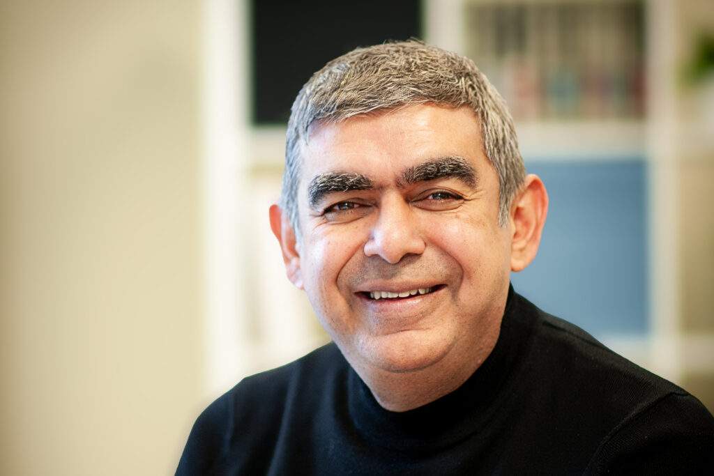 Hang Ten Systems kurucusu Vishal Sikka’yı gösteren şirket görseli