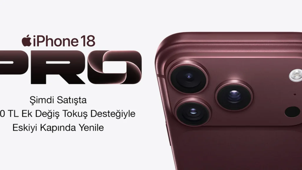 Hepsiburada üzerinde satışa sunulan yeni iPhone 18 Pro modelleri