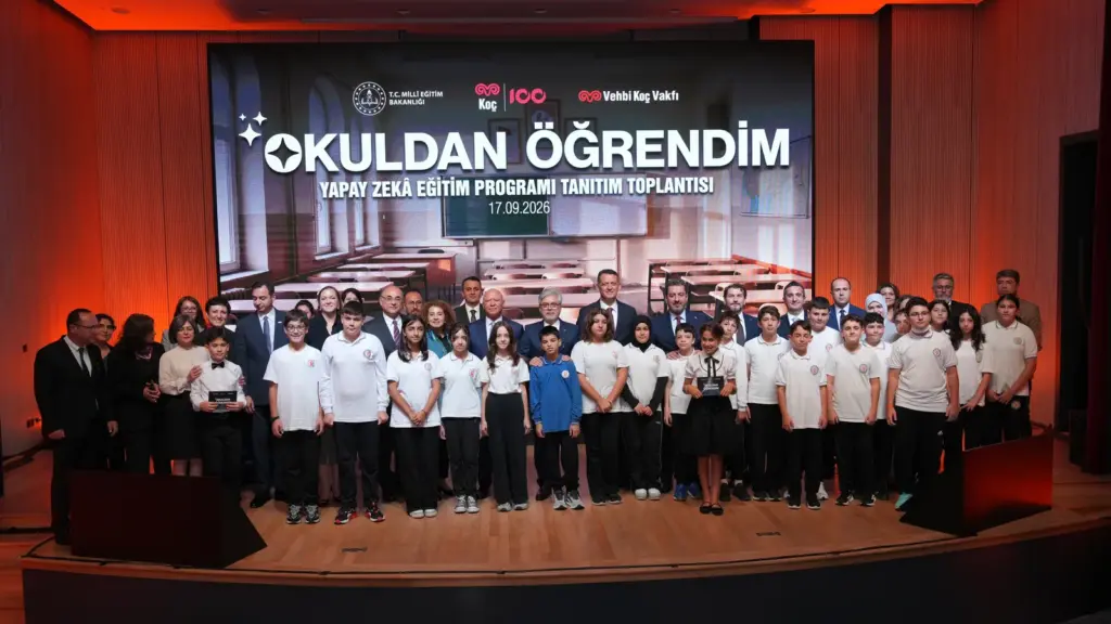 Koç Holding ve MEB Yapay Zekâ Eğitim Programı tanıtım toplantısı