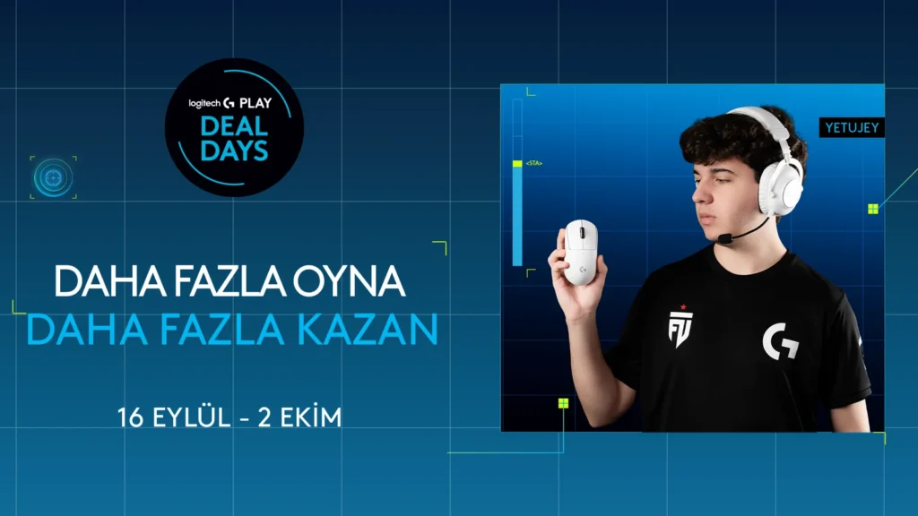 Logitech G PLAY DEAL DAYS Kampanya Detayları