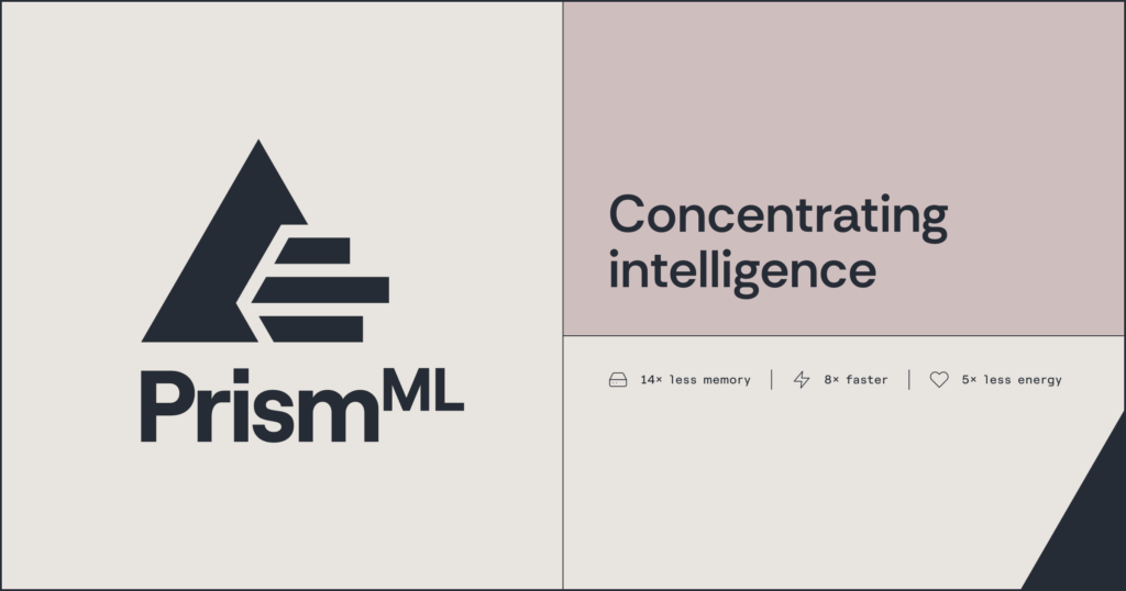 PrismML’ın Bonsai 2 küçük dil modelini tanıtan görsel