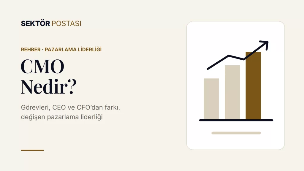 CMO nedir rehberi kapağı: yükselen grafik ve pazarlama büyümesi