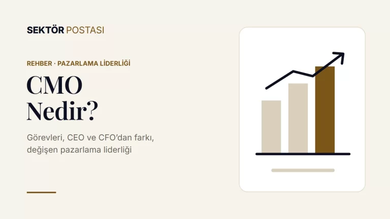 CMO nedir rehberi kapağı: yükselen grafik ve pazarlama büyümesi