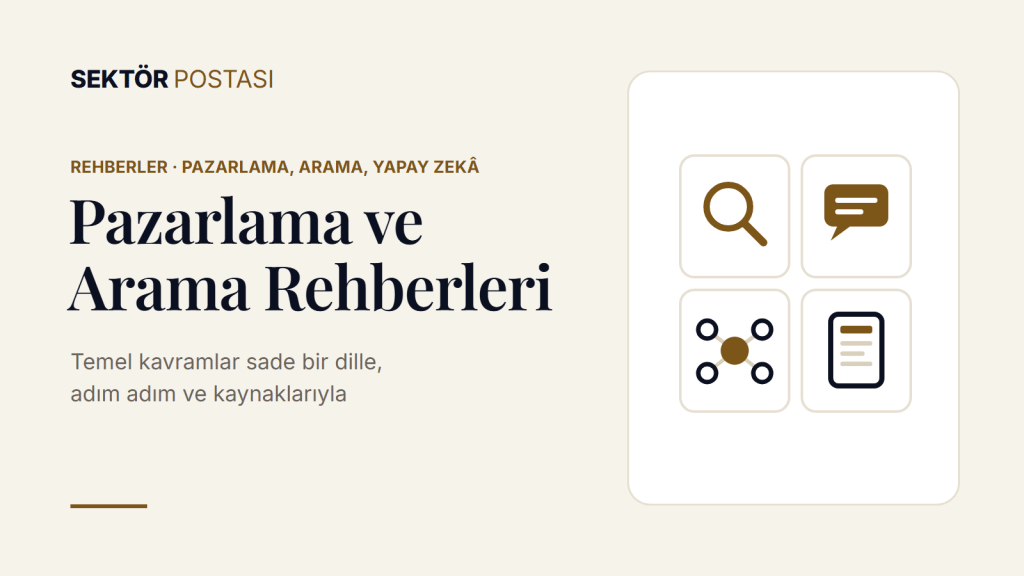Sektör Postası pazarlama ve arama rehberleri kapak görseli