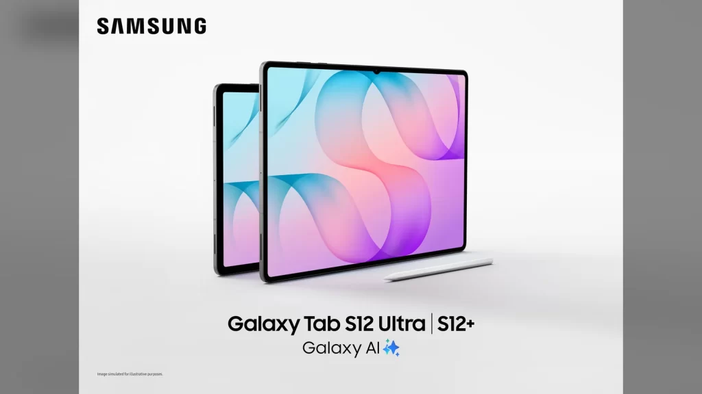 Samsung Galaxy Tab S12 Ultra ve Galaxy Tab S12+ tablet modelleri