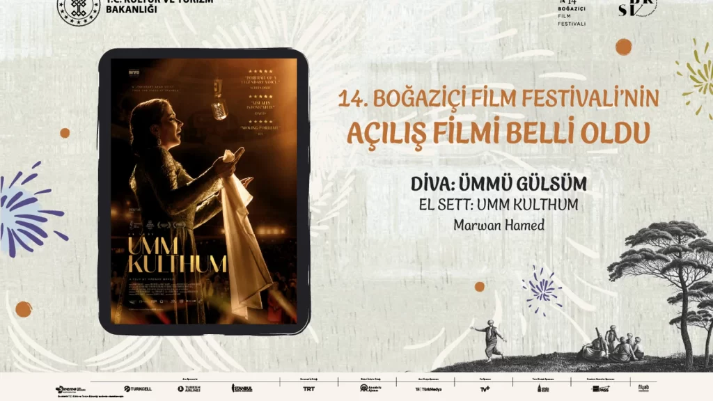 14. Boğaziçi Film Festivali açılış filmi Diva: Ümmü Gülsüm