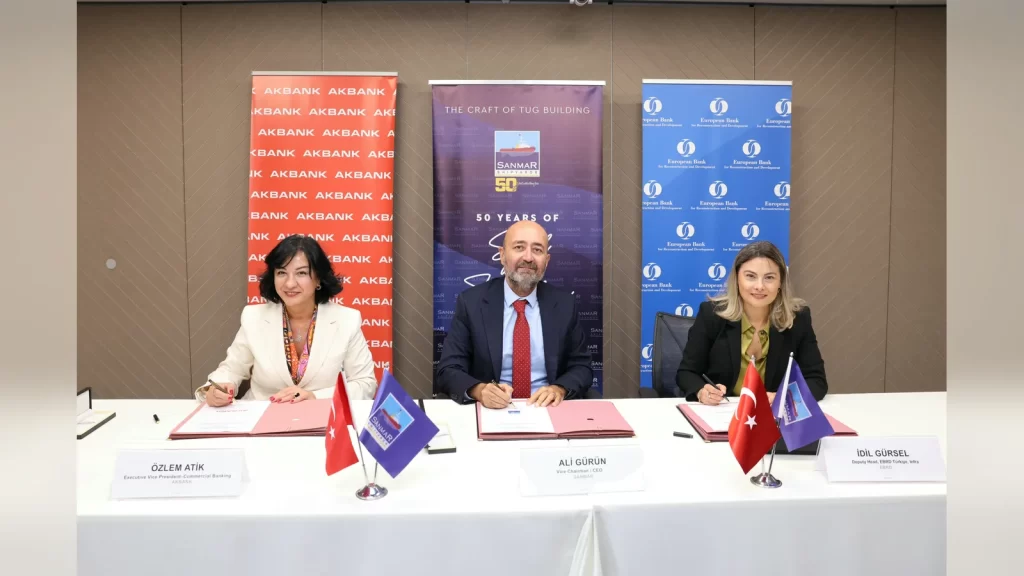Akbank ve EBRD logosu