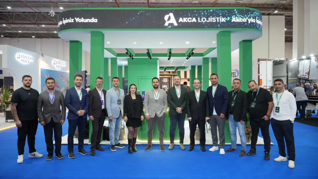 Akca Lojistik LOGISTECH 2026 fuar standı