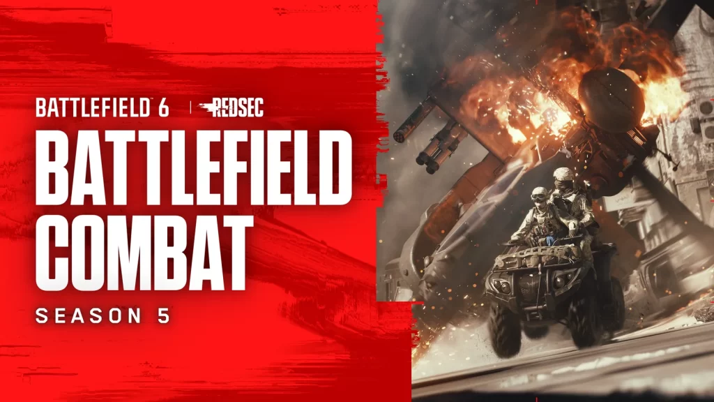 Battlefield 6 ve REDSEC oyununa ait görsel
