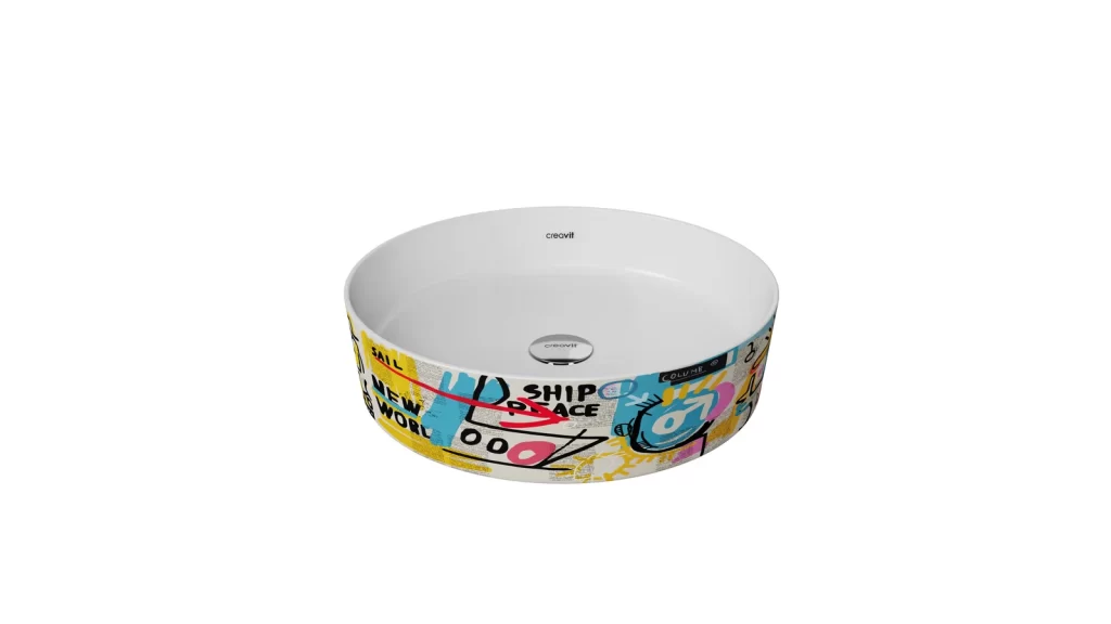 Creavit Gen Z koleksiyonundan bir lavabo tasarımı