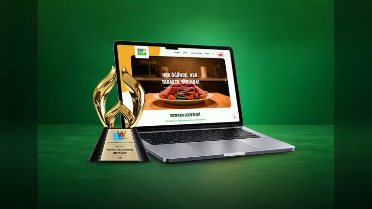 Doyfarm web sitesi 2026 WebAwards ödülü