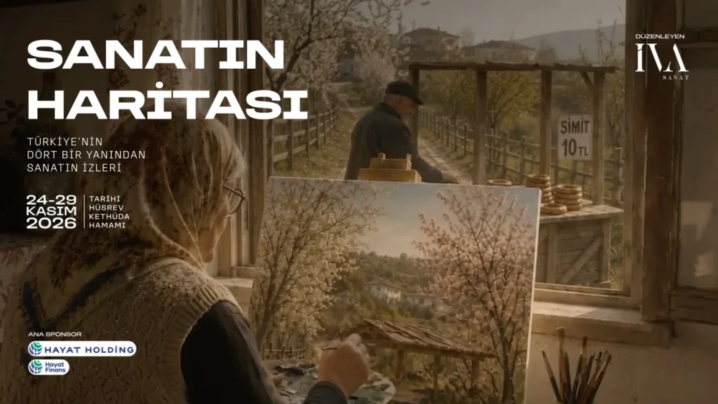 İVA Sanat Sanatın Haritası Sergisi Ortaköy Tarihi Hüsrev Kethüda Hamamı