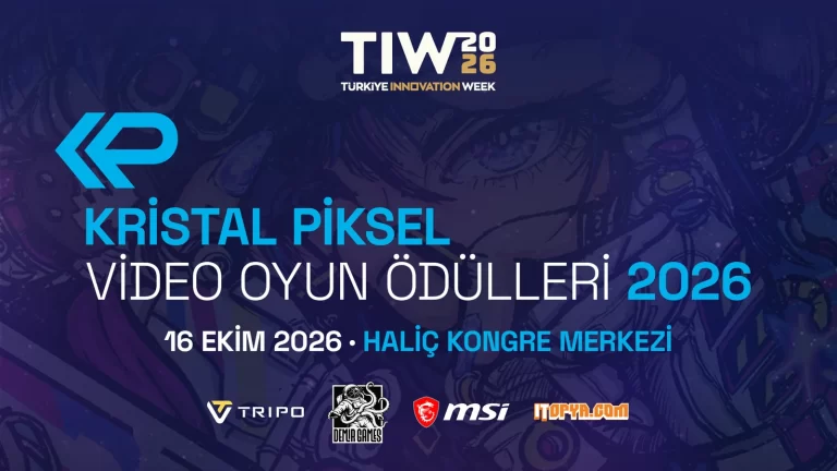 Kristal Piksel 2026 Video Oyun Ödülleri afişi