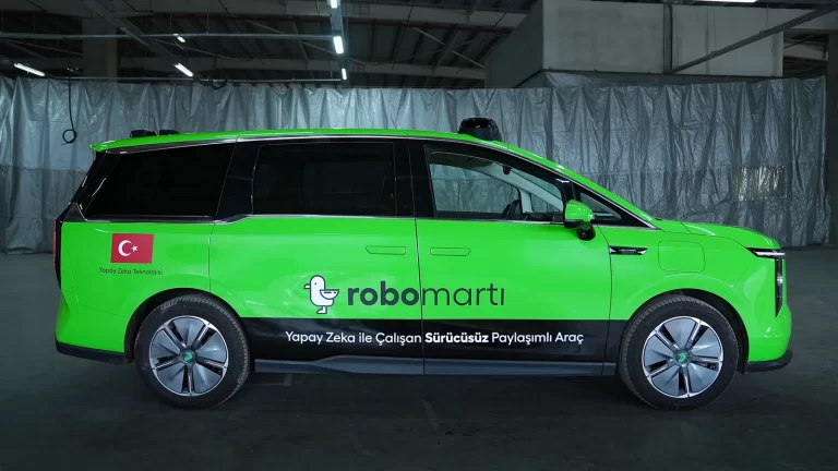 Martı'nın sürücüsüz ulaşım teknolojisi RoboMartı