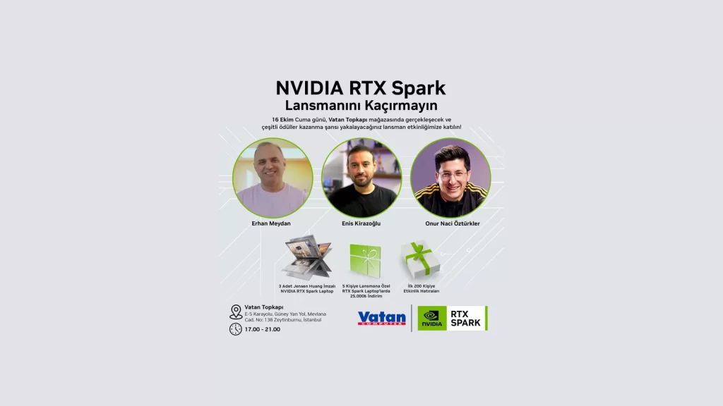 NVIDIA RTX Spark global lansman etkinliği