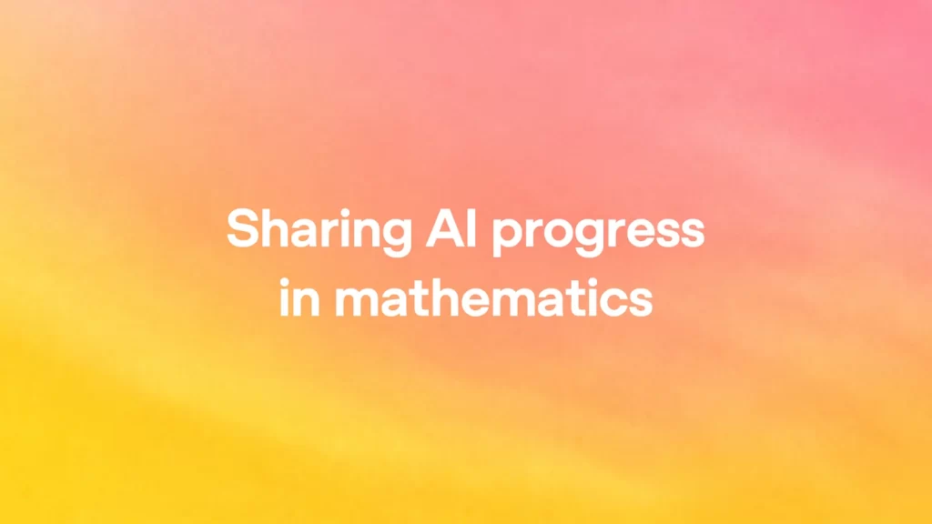 OpenAI tarafından yayımlanan yapay zekâ destekli matematiksel araştırma sonuçları