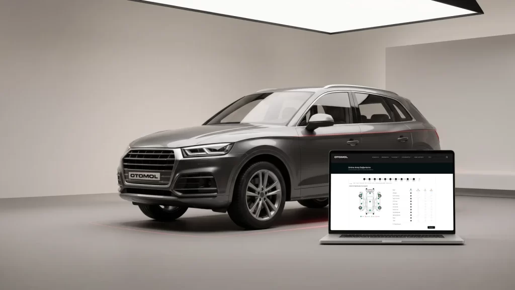 Otomol dijital araç değerleme ve online ön teklif platformu ekran görüntüsü