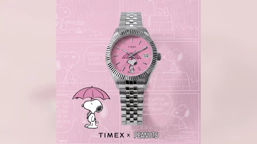 Peanuts x Timex T80 Snoopy Ski kol saati modeli