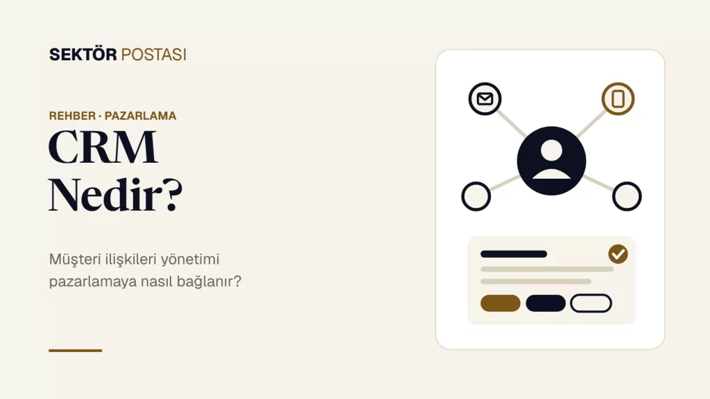 CRM Nedir? rehber kapak görseli