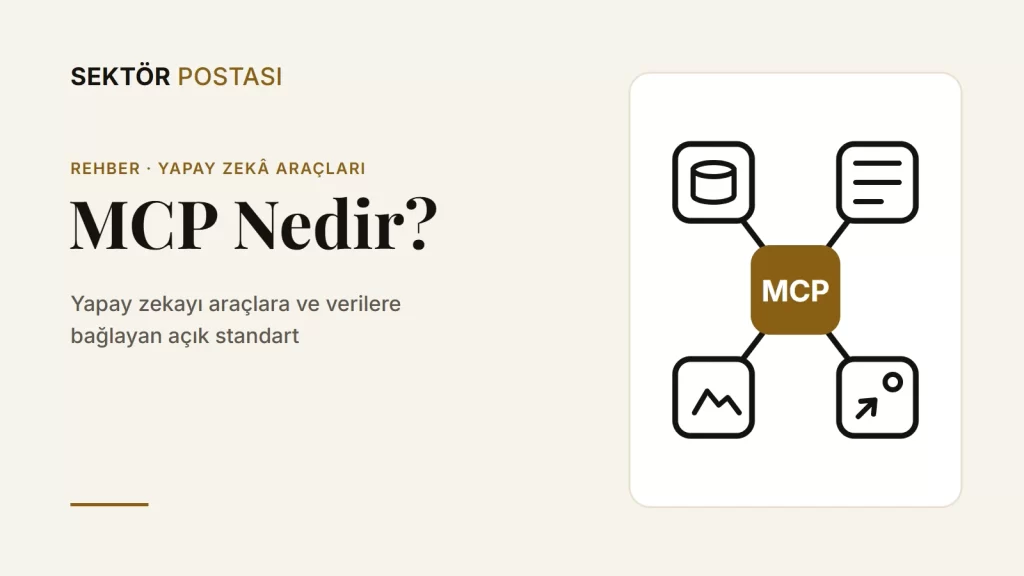MCP nedir? Model Context Protocol rehberi kapak görseli