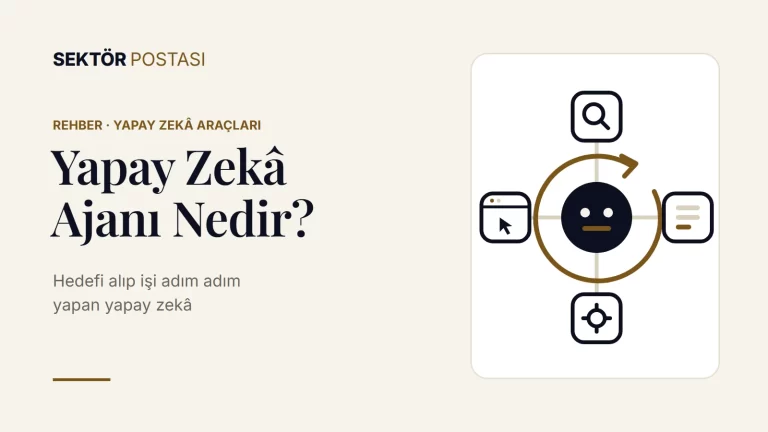 Yapay Zekâ Ajanı Nedir? rehber kapak görseli