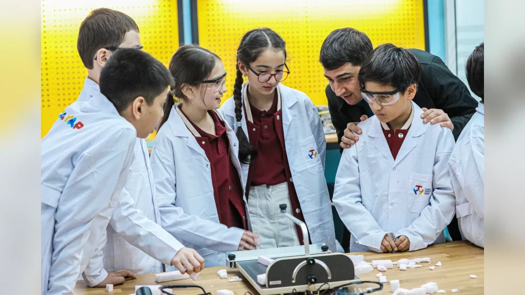 T3 Vakfı Bilim Taşkent açılış töreni
