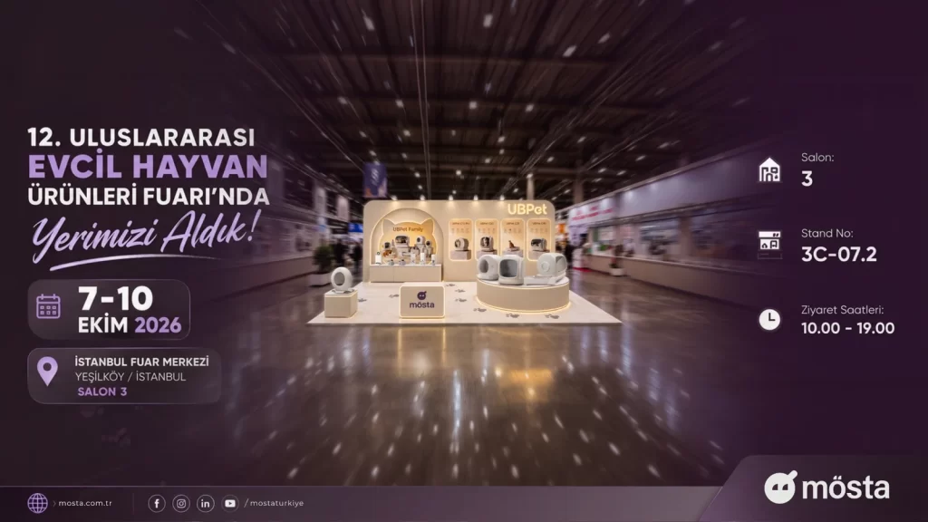 UBPet akıllı kedi tuvaleti modelleri