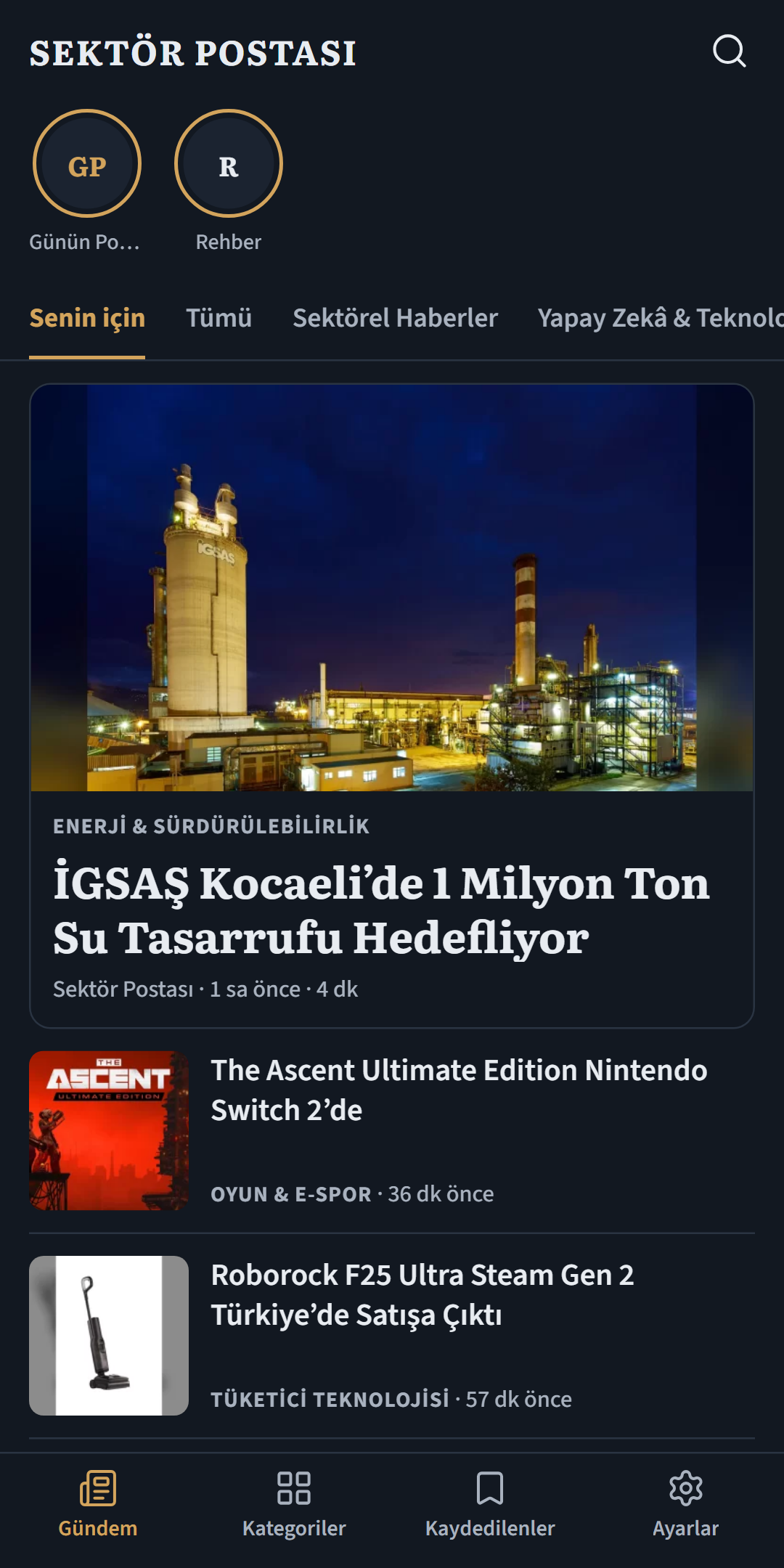 Sektör Postası uygulaması ekran görüntüsü 5